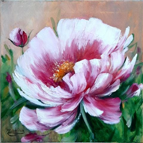 Pivoines - Peinture - chrispaint-flowers Pivoines - Peinture - chrispaint-flowers