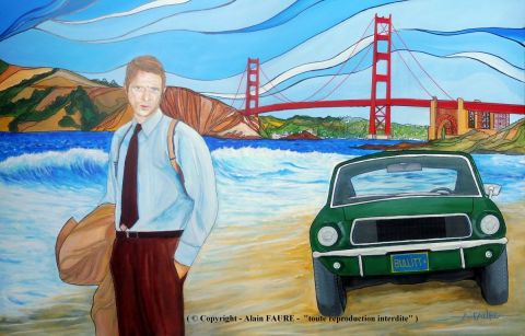 BULLITT - Peinture - ALAIN FAURE BULLITT - Peinture - ALAIN FAURE