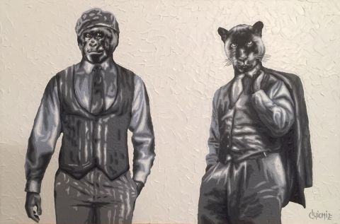 Homoanimus - Peinture - guionie jean Homoanimus - Peinture - guionie jean