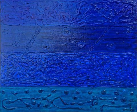 L'artiste Georges Lieevre - Variation bleu
