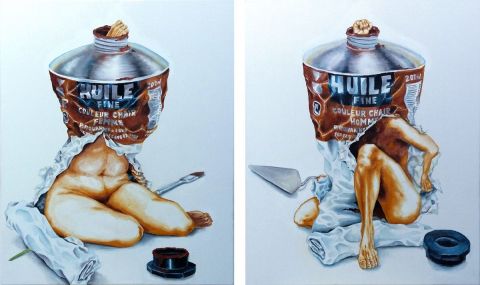 Couleur chair - Peinture - Pierre ROUANNE Couleur chair - Peinture - Pierre ROUANNE