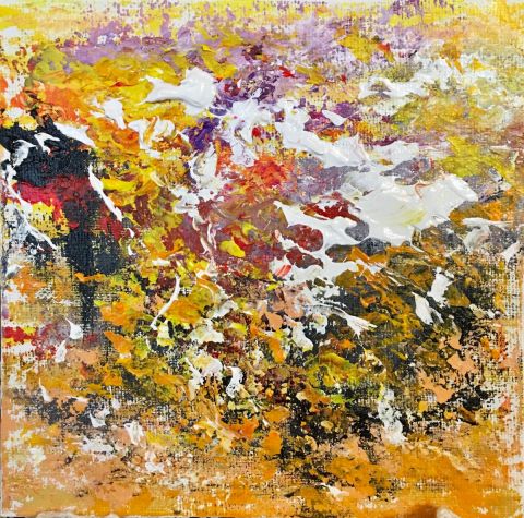 L'artiste jean pierre MALLET - Abstraction colorée 