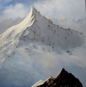 Voir le détail de cette oeuvre: 3125 peinture montagne