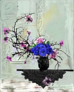 Art_numerique de Françoise DELEGLISE: bouquet de printemps