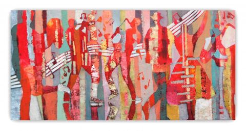 musique et danse - Peinture - Claire BIETTE musique et danse - Peinture - Claire BIETTE
