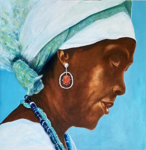 L'artiste gubler - CM - Femme des îles 