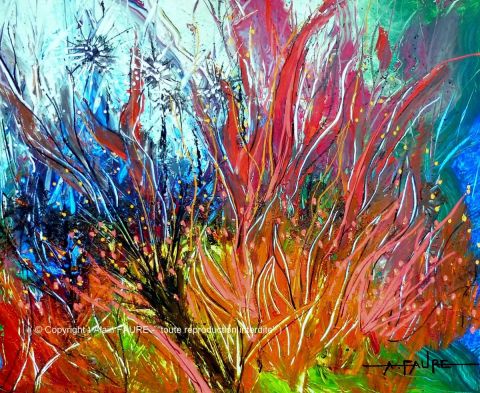 AU FEU - Peinture - ALAIN FAURE AU FEU - Peinture - ALAIN FAURE