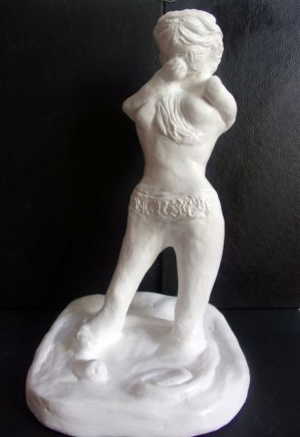 force et faiblesse  - Sculpture - Marie-rose Atchama