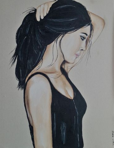 Only...for your eyes - Peinture - Cara India Only...for your eyes - Peinture - Cara India