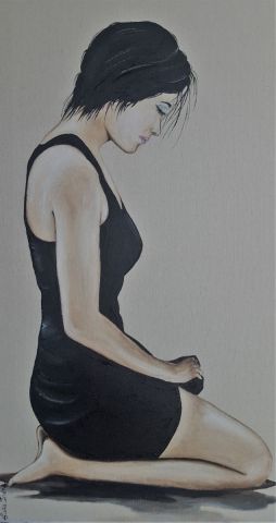 Mélancolie - Peinture - Cara India Mélancolie - Peinture - Cara India