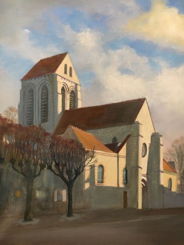 L'artiste JayF - Église St Ouen l’Aumone
