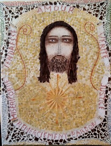 Christ Sauveur - Mosaique - Marie-rose Atchama