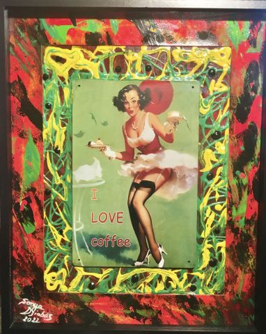 « PIN-UP COFFEE » - Mixte - SONYA DZIABAS « PIN-UP COFFEE » - Mixte - SONYA DZIABAS