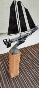 Sculpture de JORG: ho mon bateau