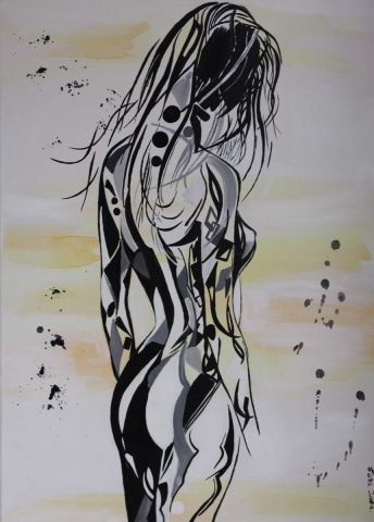 Fleur d'ô - Peinture - Cara India Fleur d'ô - Peinture - Cara India