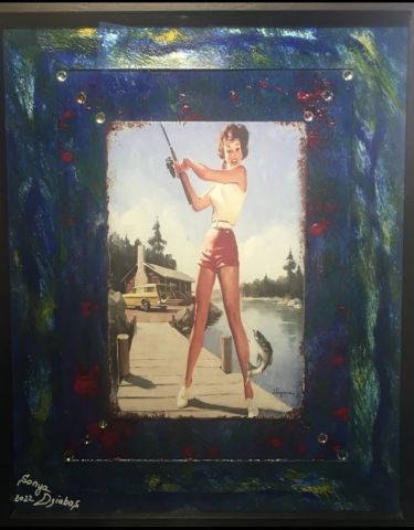 L'artiste SONYA DZIABAS - « PIN-UP HAS FISHING » L'artiste SONYA DZIABAS - « PIN-UP HAS FISHING »