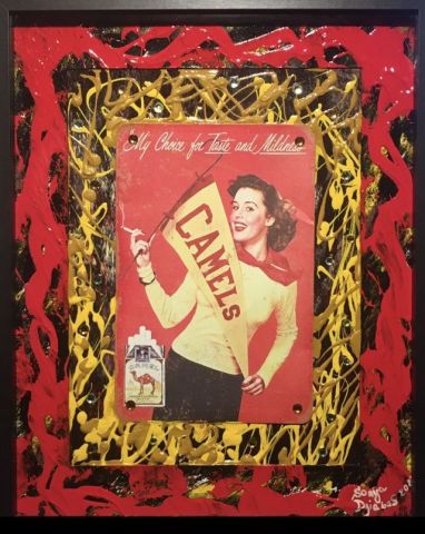L'artiste SONYA DZIABAS - « THE PIN-UP OF THE CIGARETTE » L'artiste SONYA DZIABAS - « THE PIN-UP OF THE CIGARETTE »