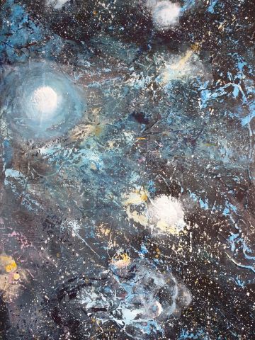 Univers 1 - Peinture - Marie-Therese THEVENOT