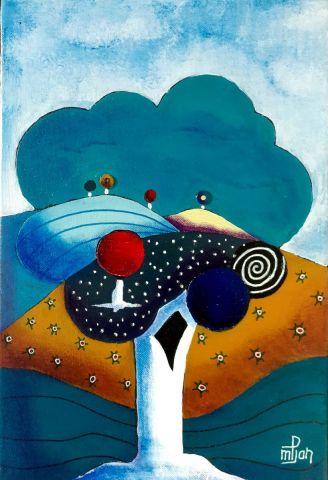 Arbre 2 - Peinture - Marie-Pierre JAN Arbre 2 - Peinture - Marie-Pierre JAN