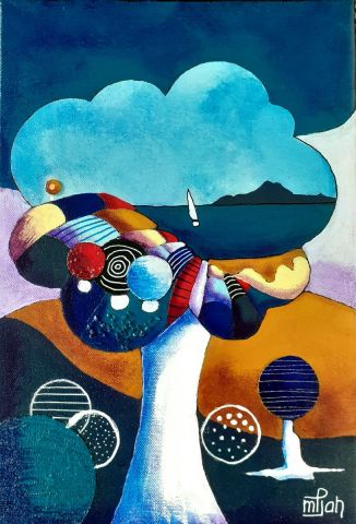 L'artiste Marie-Pierre JAN - Arbre 3 L'artiste Marie-Pierre JAN - Arbre 3