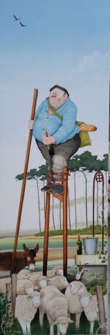 Lou tchanquayre - Peinture - Alain Willette Lou tchanquayre - Peinture - Alain Willette