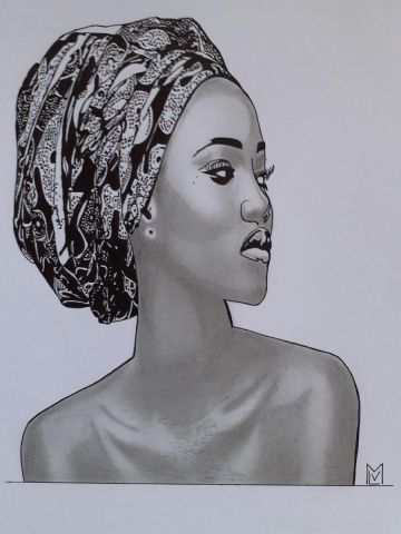 L'artiste MALAVOI - Amina