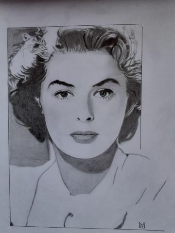 L'artiste MALAVOI - Ingrid Bergman