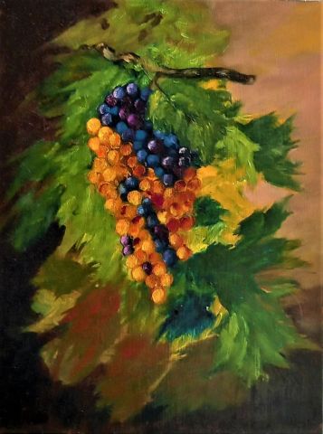 L'artiste MMARTIN - la grappe de raisin