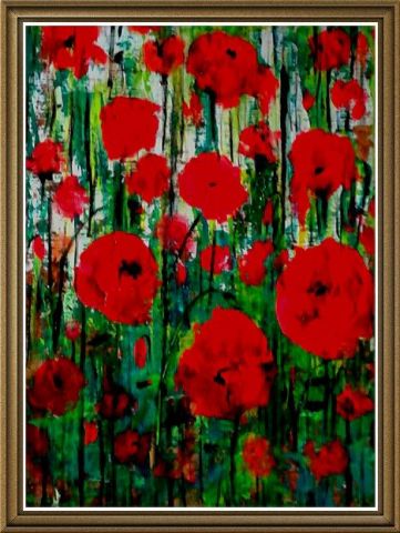 L'artiste MMARTIN - coquelicots