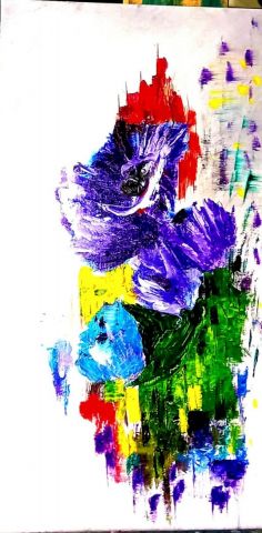 L'artiste MMARTIN - fleurs anemones