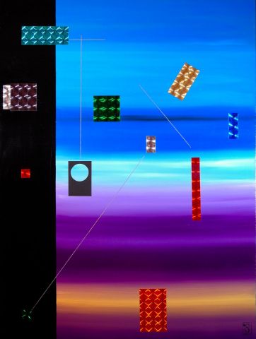 L'artiste SAVTCHEKO - Levitation N4 L'artiste SAVTCHEKO - Levitation N4