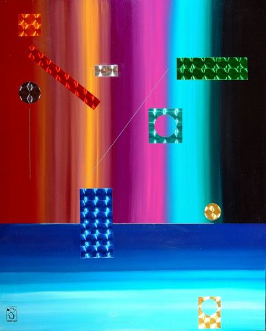 L'artiste SAVTCHEKO - Levitation N9 L'artiste SAVTCHEKO - Levitation N9