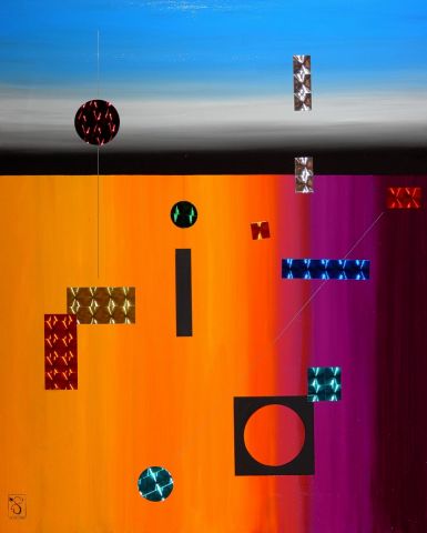 L'artiste SAVTCHEKO - Levitation N11 L'artiste SAVTCHEKO - Levitation N11