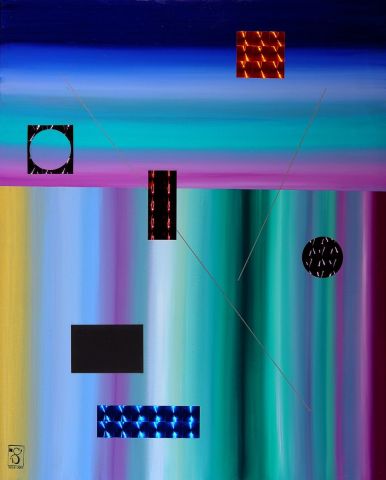 L'artiste SAVTCHEKO - Levitation N13 L'artiste SAVTCHEKO - Levitation N13