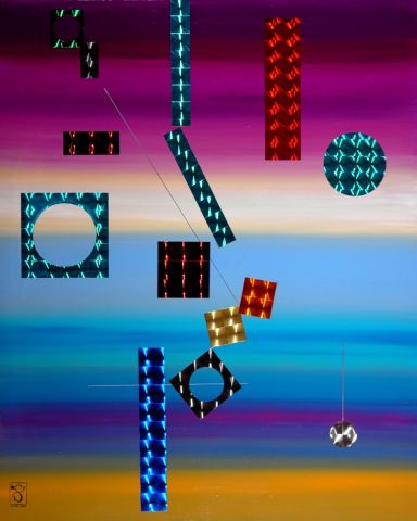 L'artiste SAVTCHEKO - Levitation N14 L'artiste SAVTCHEKO - Levitation N14