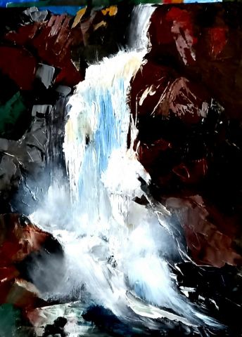 L'artiste MMARTIN - cascade/falls