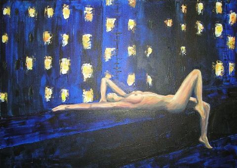 NOCTURNE - Peinture - valerie jouve NOCTURNE - Peinture - valerie jouve