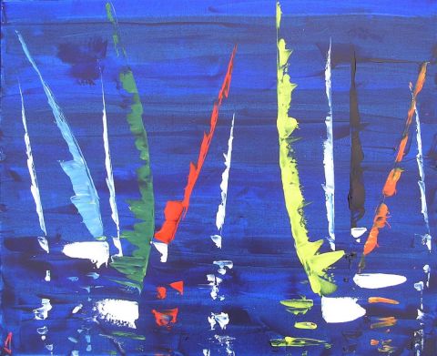 L'artiste valerie jouve - MARINE, VOILES L'artiste valerie jouve - MARINE, VOILES