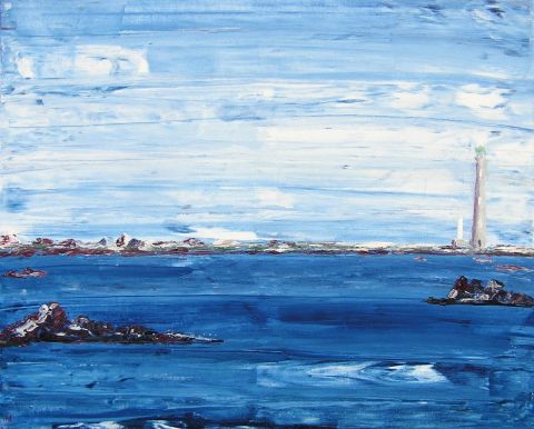 L'artiste valerie jouve - LE PHARE DE L ILE VIERGE L'artiste valerie jouve - LE PHARE DE L ILE VIERGE