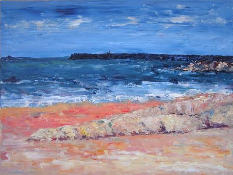 LES SABLES D'OR - Peinture - valerie jouve LES SABLES D'OR - Peinture - valerie jouve