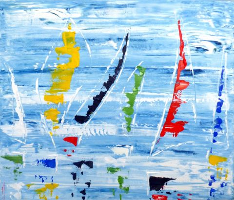 L'artiste valerie jouve - BRETAGNE REGATE ABSTRAITE L'artiste valerie jouve - BRETAGNE REGATE ABSTRAITE