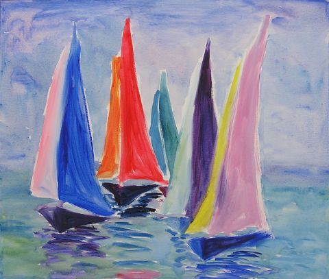 L'artiste valerie jouve - MARINE, VOILIERS L'artiste valerie jouve - MARINE, VOILIERS