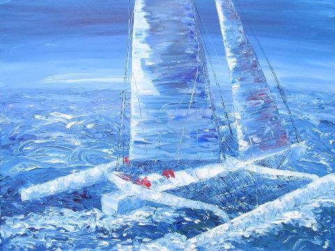 L'artiste valerie jouve - multicoque L'artiste valerie jouve - multicoque