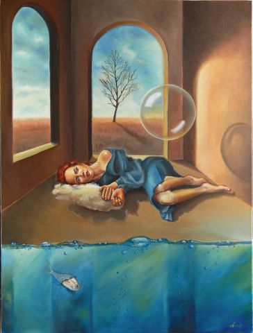 Le silence intérieur - Peinture - diduta Le silence intérieur - Peinture - diduta