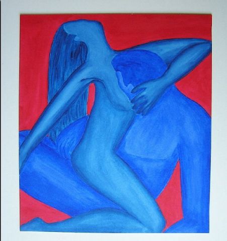 L'artiste valerie jouve - TANTRA BLEU L'artiste valerie jouve - TANTRA BLEU