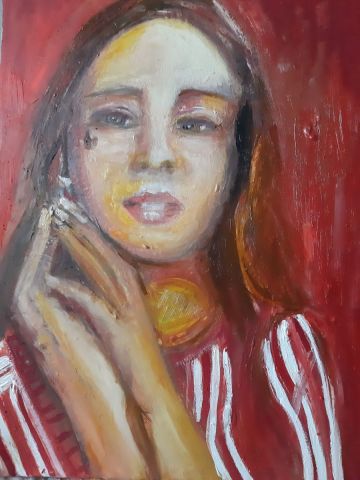 Femme anonyme - Peinture - ANNE