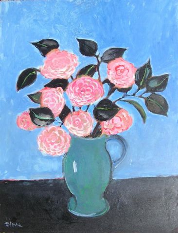 L'artiste DENISE JOUVE - double bouquet recto L'artiste DENISE JOUVE - double bouquet recto