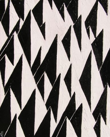 voiles noires voiles blanches - Peinture - valerie jouve voiles noires voiles blanches - Peinture - valerie jouve