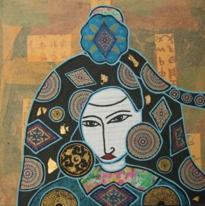 Peinture de ANTOINE MELLADO: Femmes d'ici et d'ailleurs 1