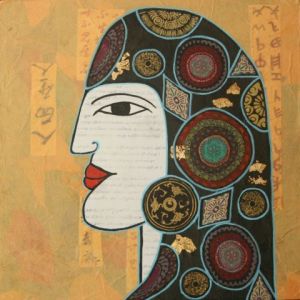 Peinture de ANTOINE MELLADO: Femmees d'ici et d'ailleurs 2